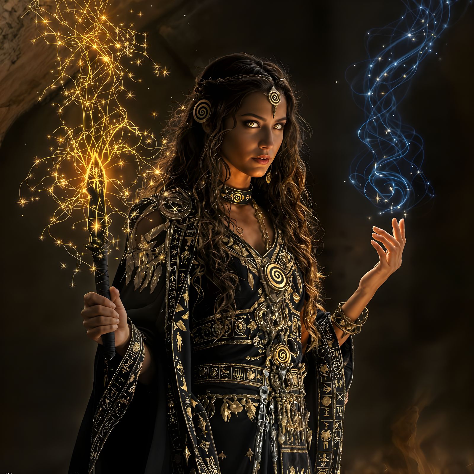 🔱 Khthónia – The Silent Flame of the Spiral