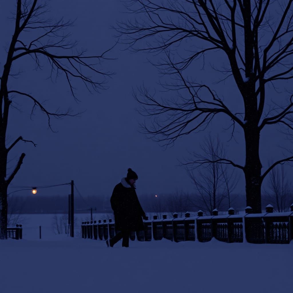 Moody Hyperrealistic Cinematic Scene