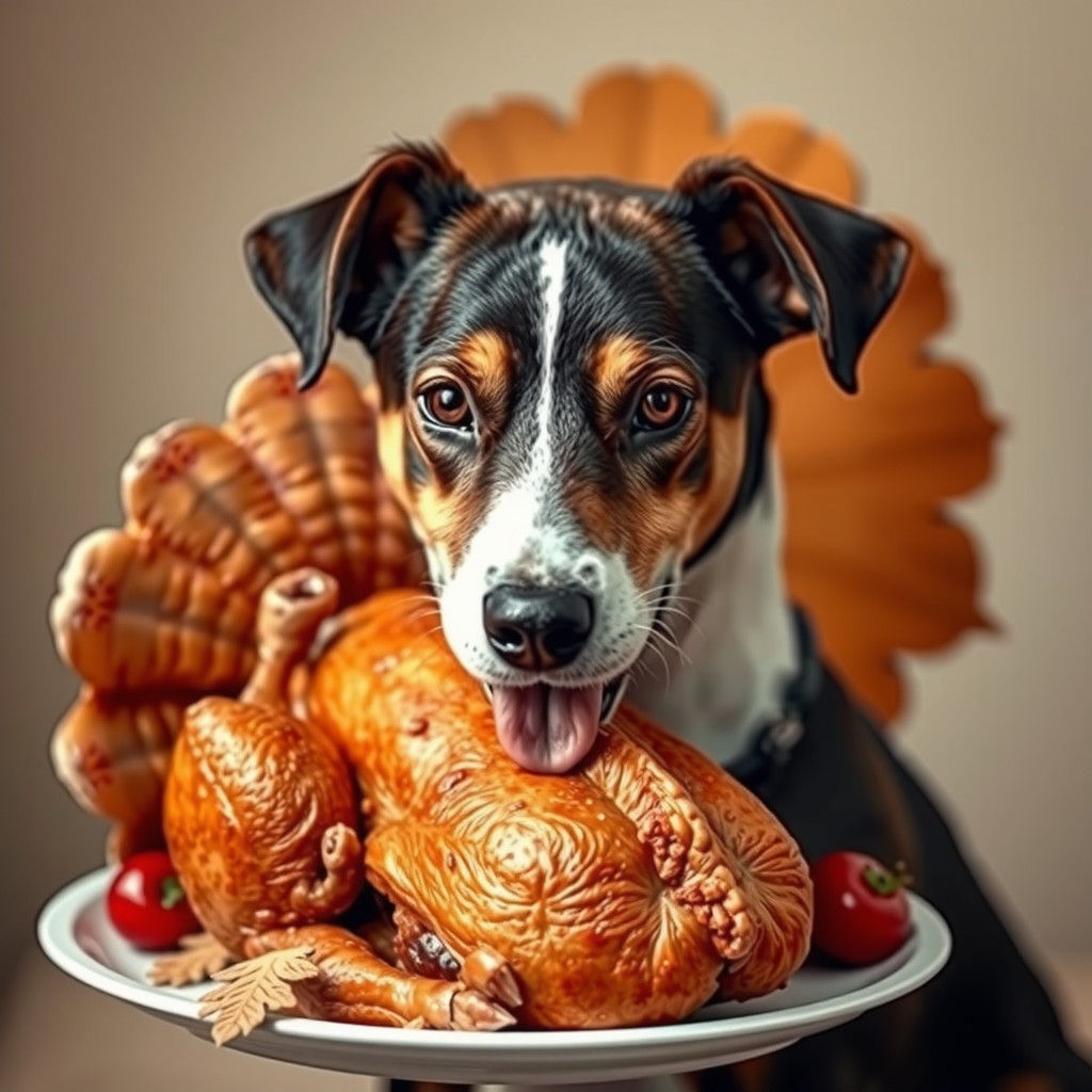 Dog in Thanksgiving Turkey, Delightful Holiday Surprise