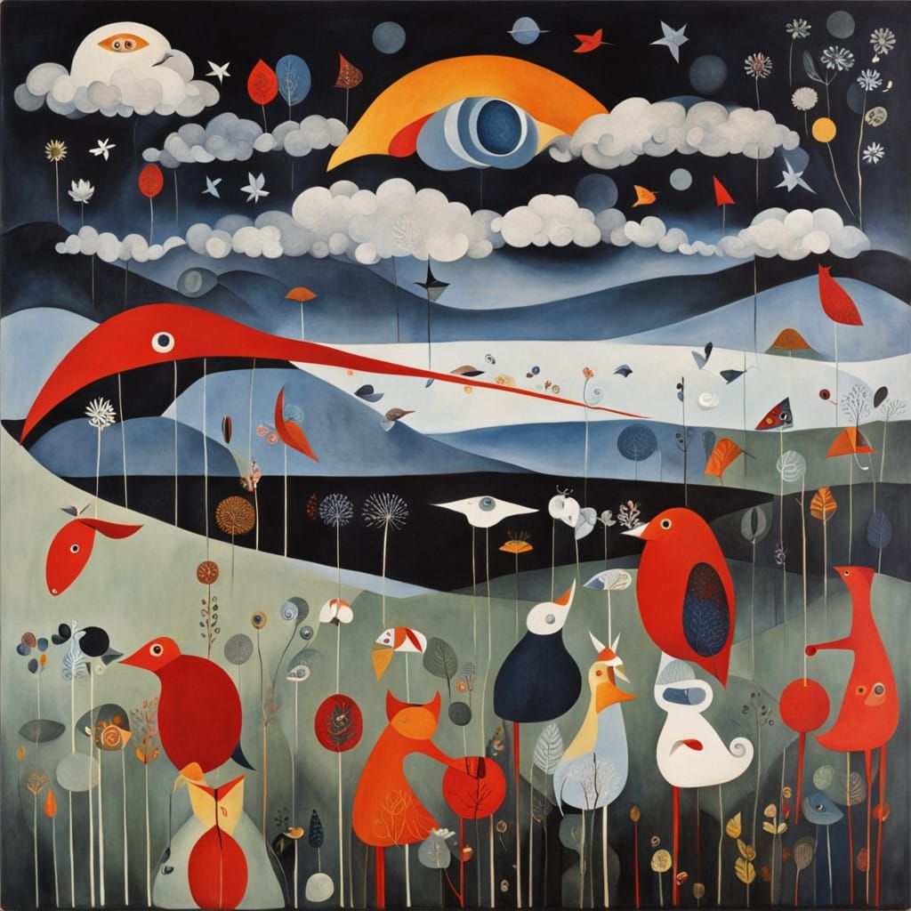 Surrealist Depiction of Despair