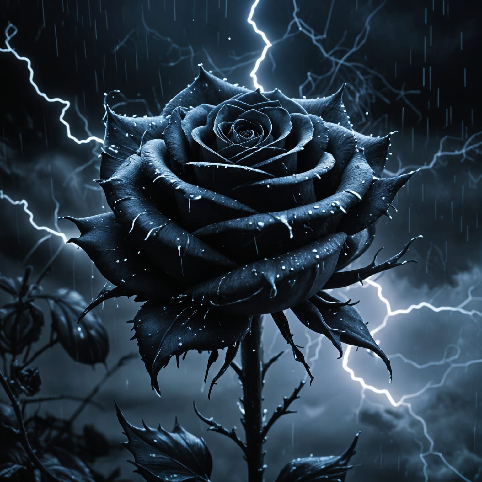 ink and ice  🖤

with a neon flash

darkness grows in a blac...