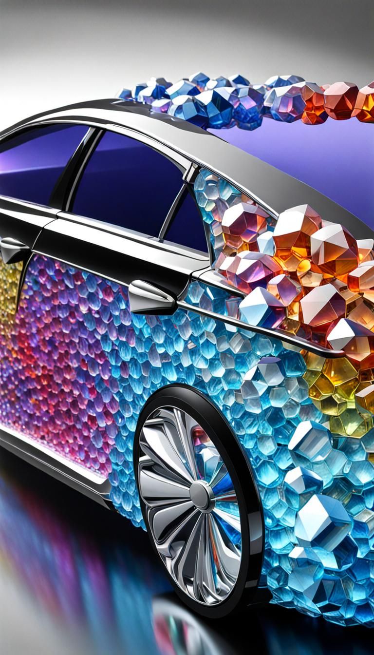 Crystalline Car Concept: New Technology and Energy