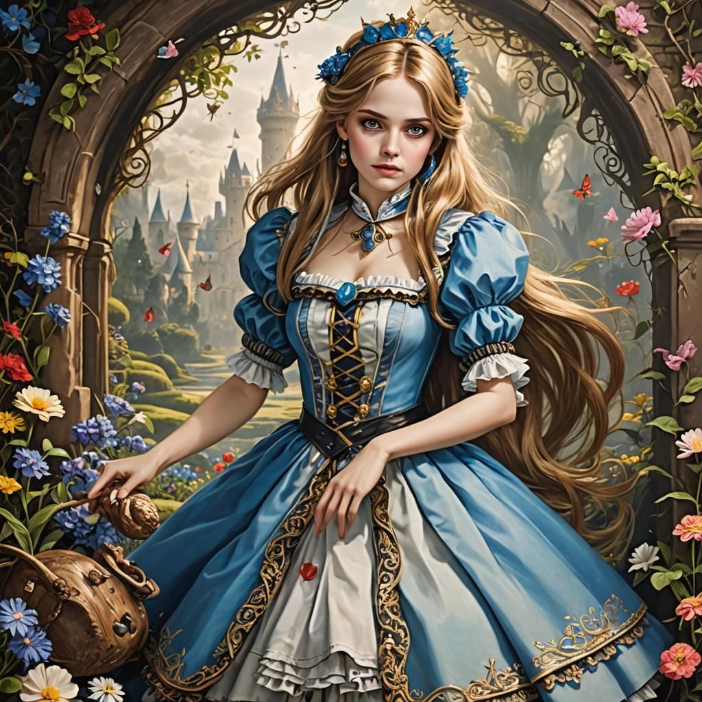 Alluring Portrait of Alice