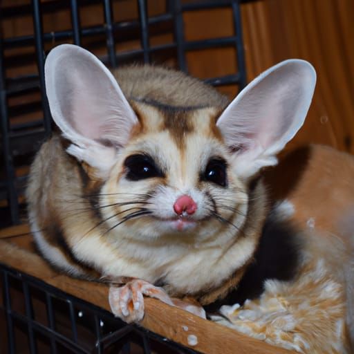 Siberian Flying Squirrel Fennec Fox Hybrid