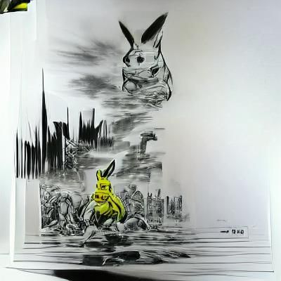 Pikachu Pokemon Character Art
