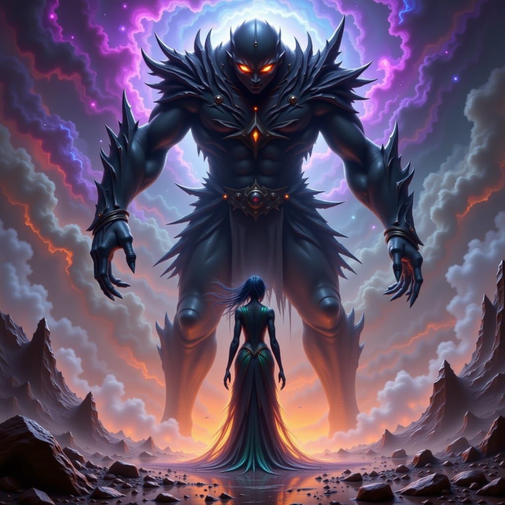 Cosmic Guardian Appears on Alien World