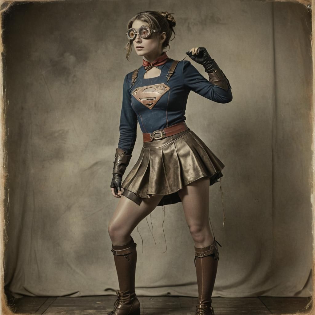 Steampunk Supergirl