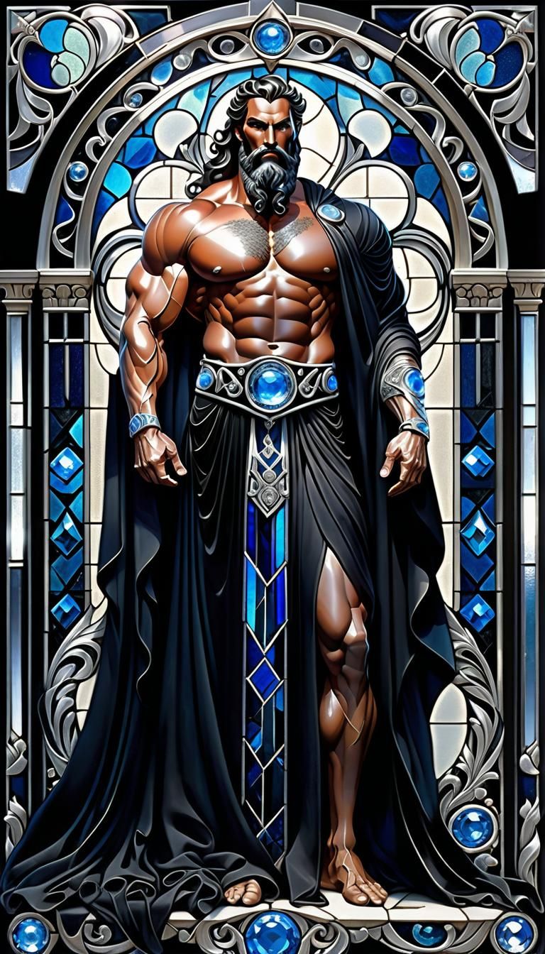 Stained Glass Underworld Hades