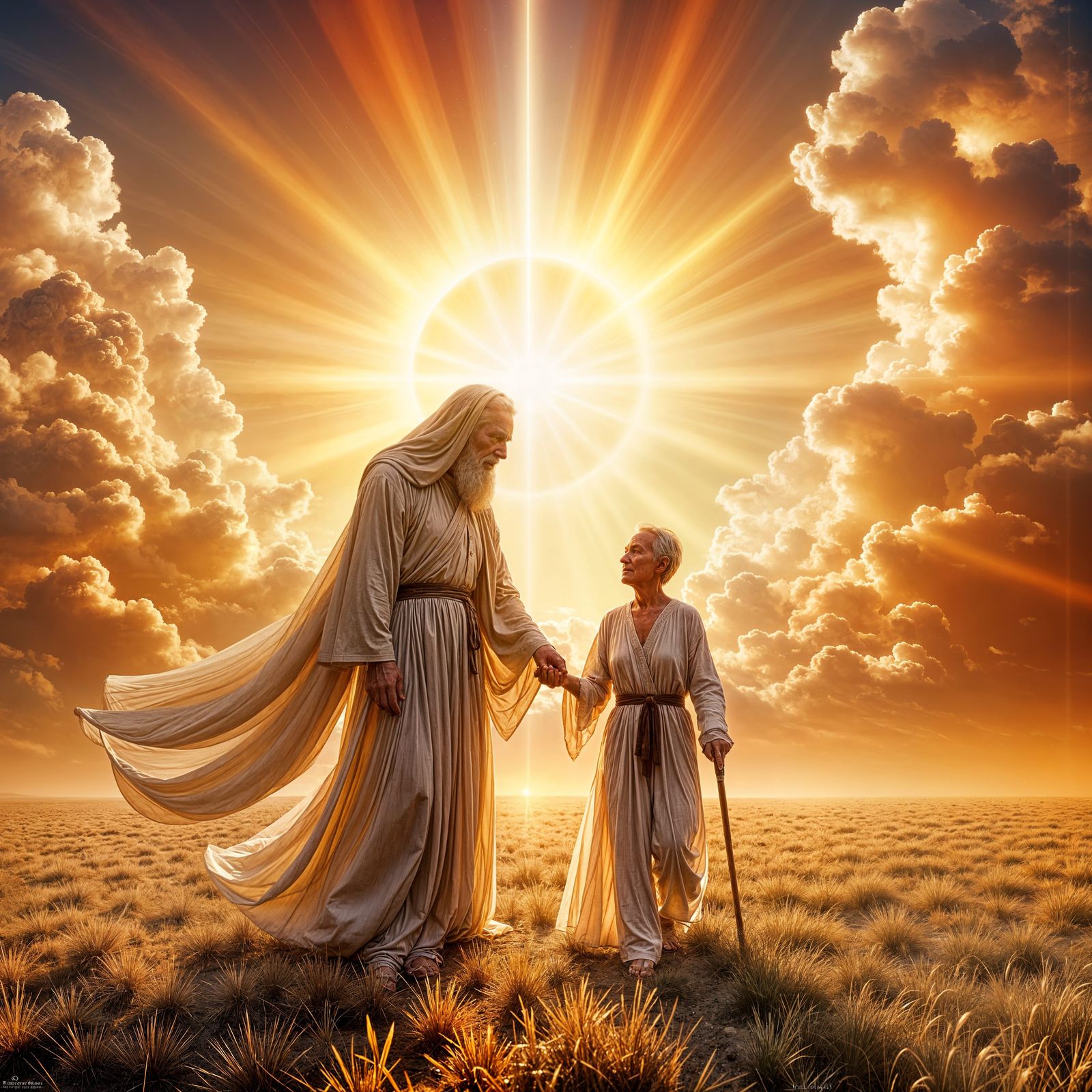 Hopeful Journey to the Light