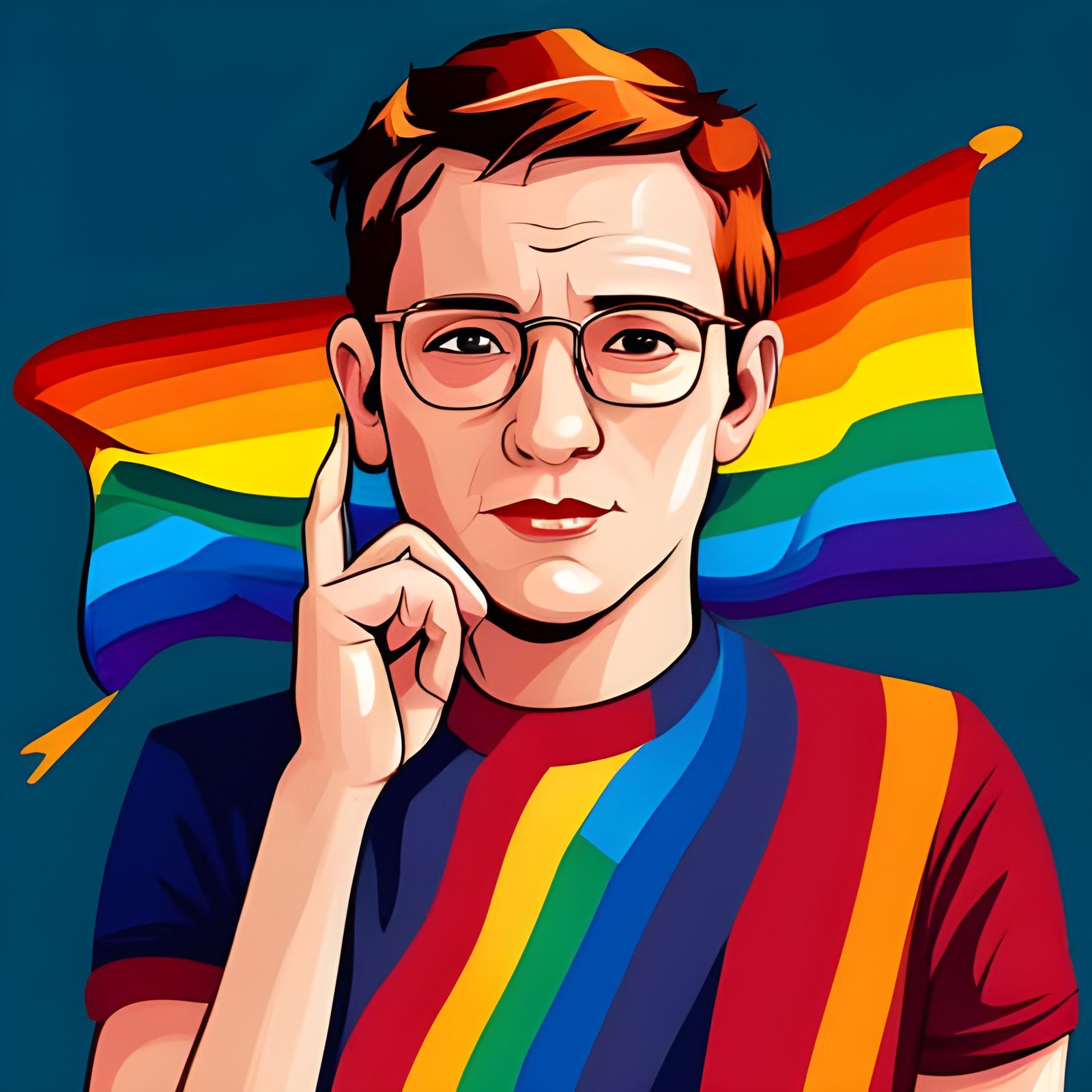 AI Image of LGBTQIA+ People