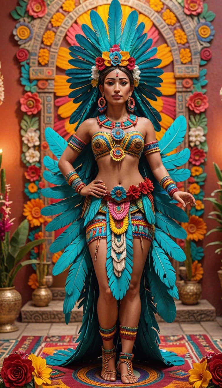 Xochiquetzal: Mesoamerican Goddess of Love and Fertility