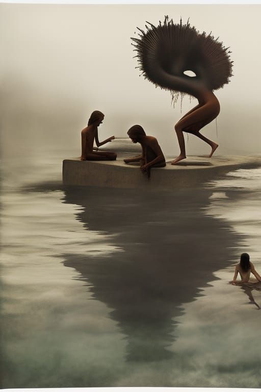 Surreal Stopmotion Photograph in Hyperrealistic Style