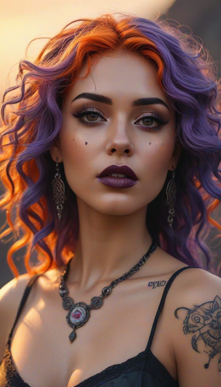 Gorgeous Gypsy woman