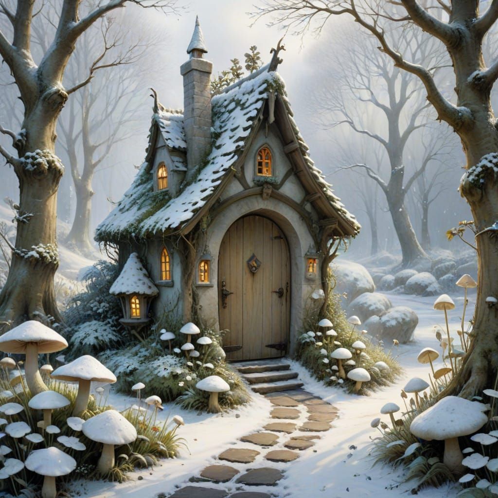 Winter Wonderland Whimsy in Fantastical Forest