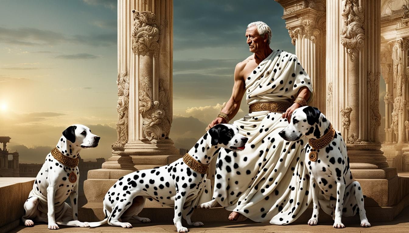 Romans and Dalmatians with Fractal Elegance