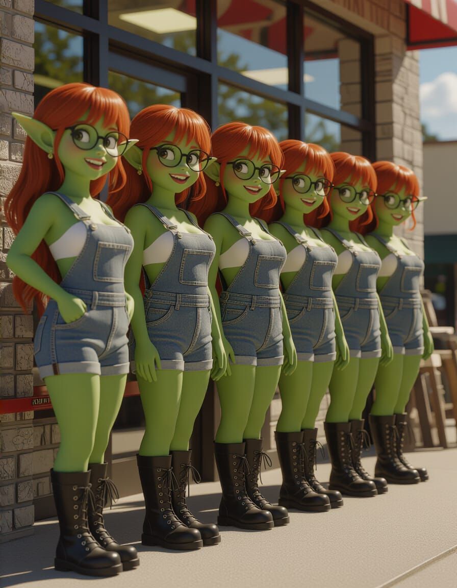 Supermodel Goblins Line Up For Day Laborer Jobs