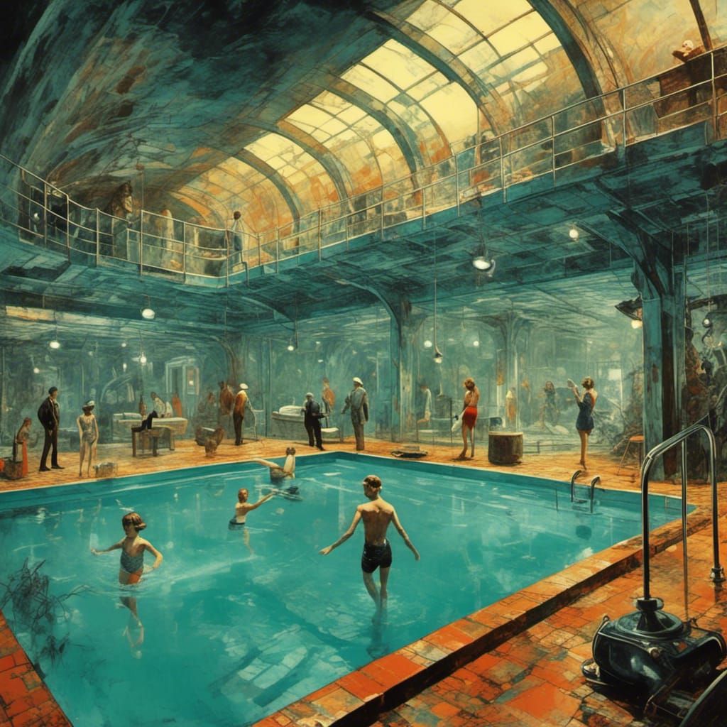 Space Cruiser Ladybird - 1st Class Pool