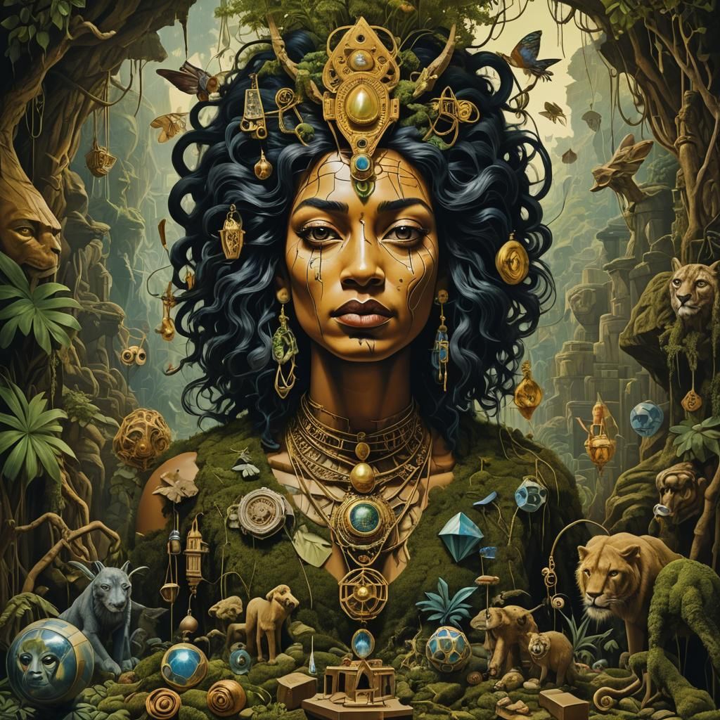 Jungle Book Horror in Salvador Dali Style