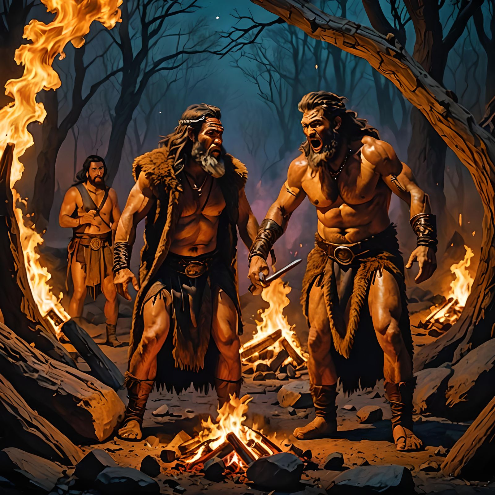 The discovery of fire