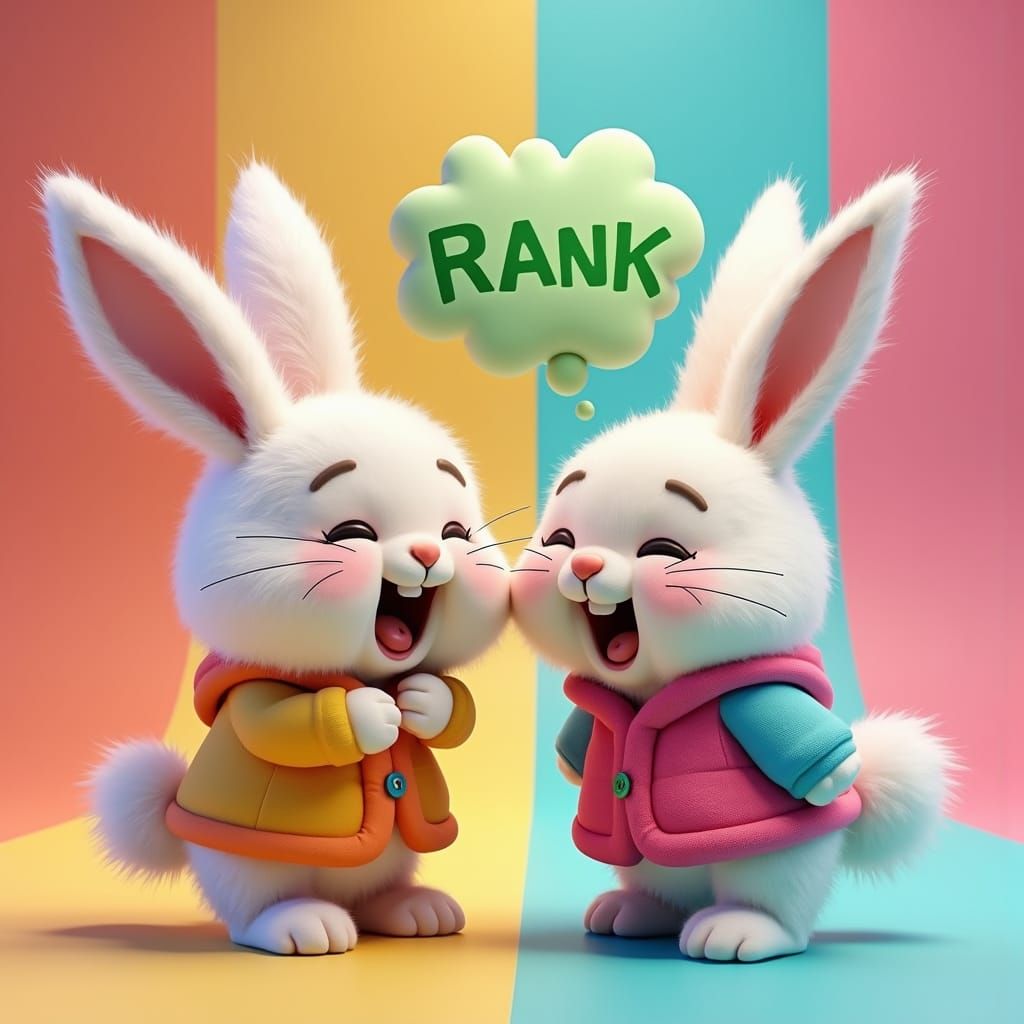 Bunnies Share a Fart in Pixar Style