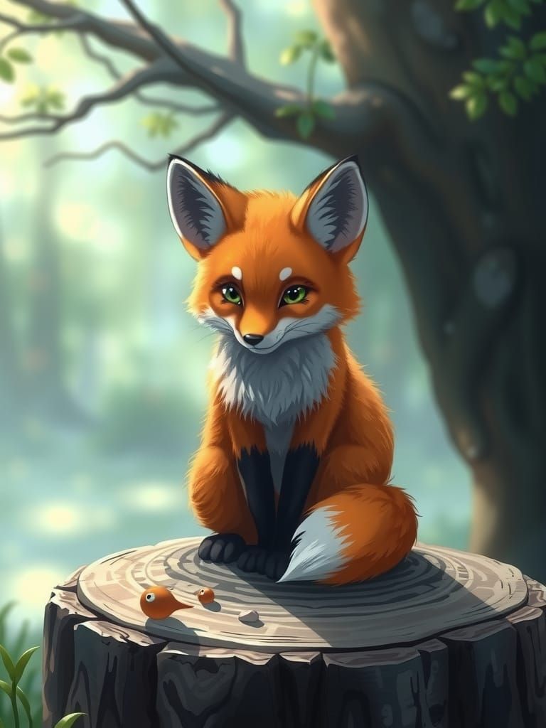 Curious Fox