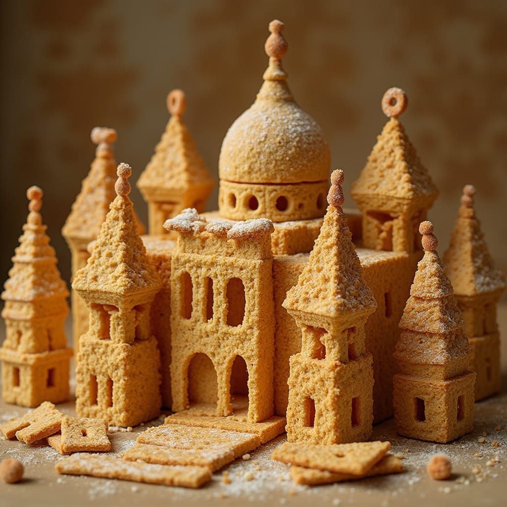 Surreal Matzo Palace at Passover