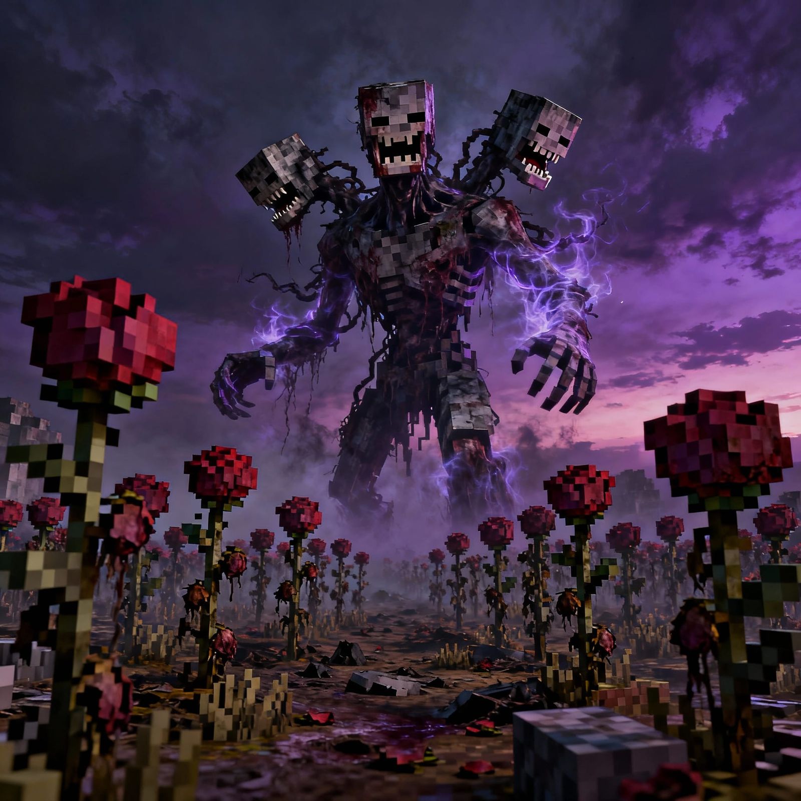 Minecraft Wither Rose Farm With Cranky The Wither
