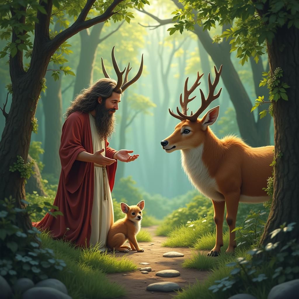Divine Forest: God Talking with Animals