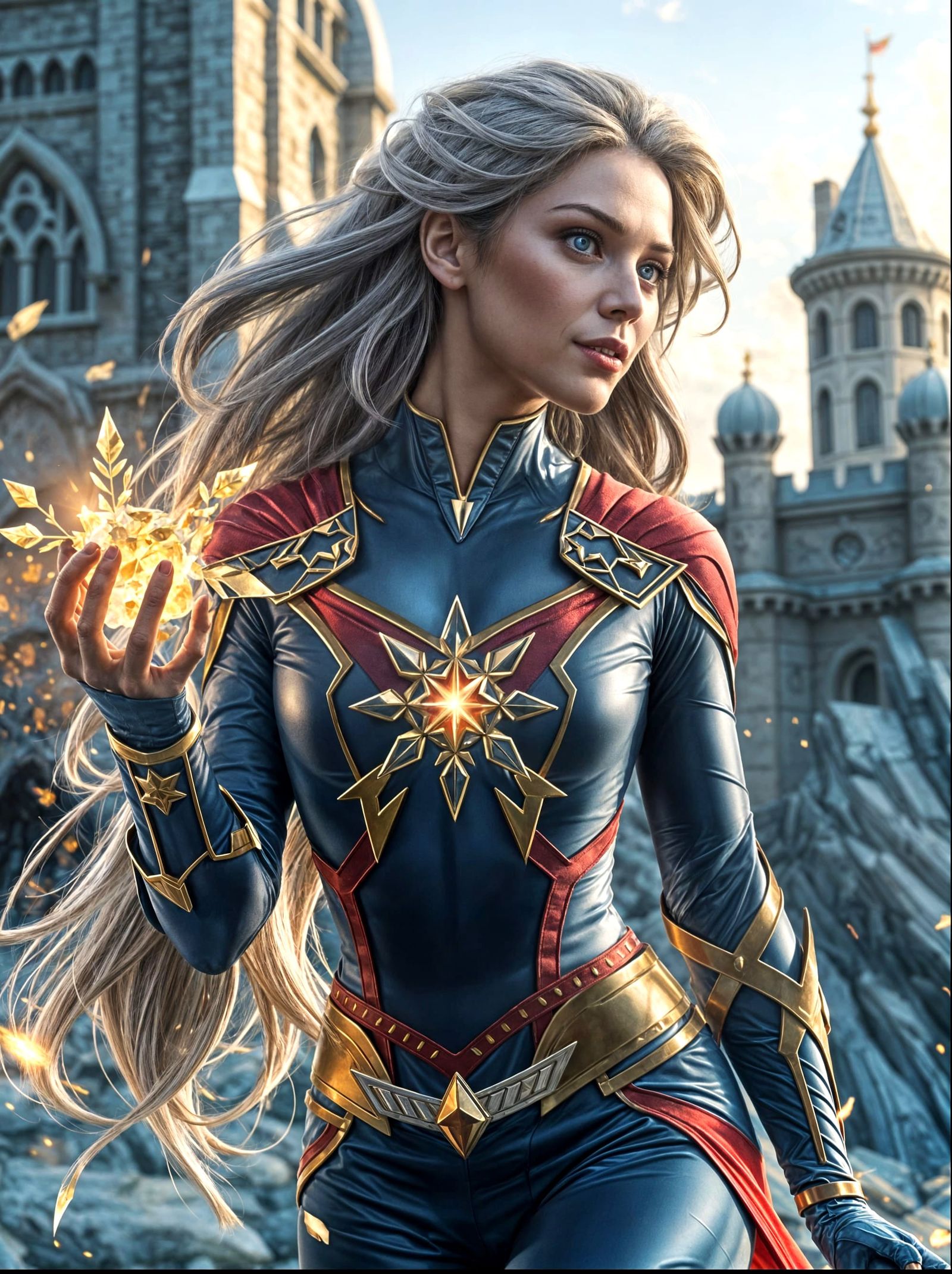 Snow Queen Superhero