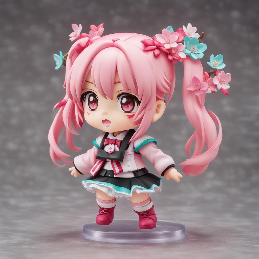 Nendoroid sakura cherry blossom crown Hatsune Mikiu special limited edition figure