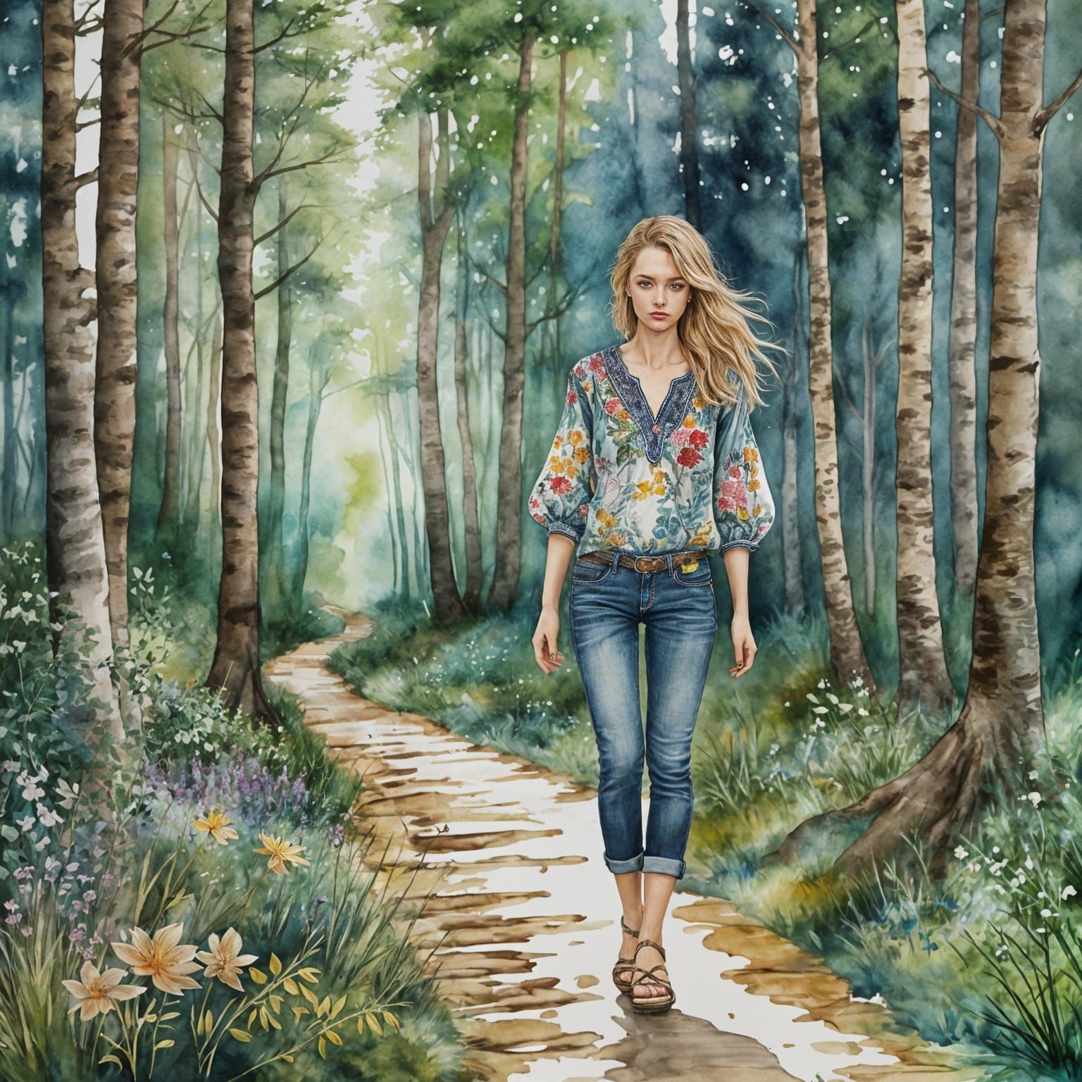 Walking Amongst Nature