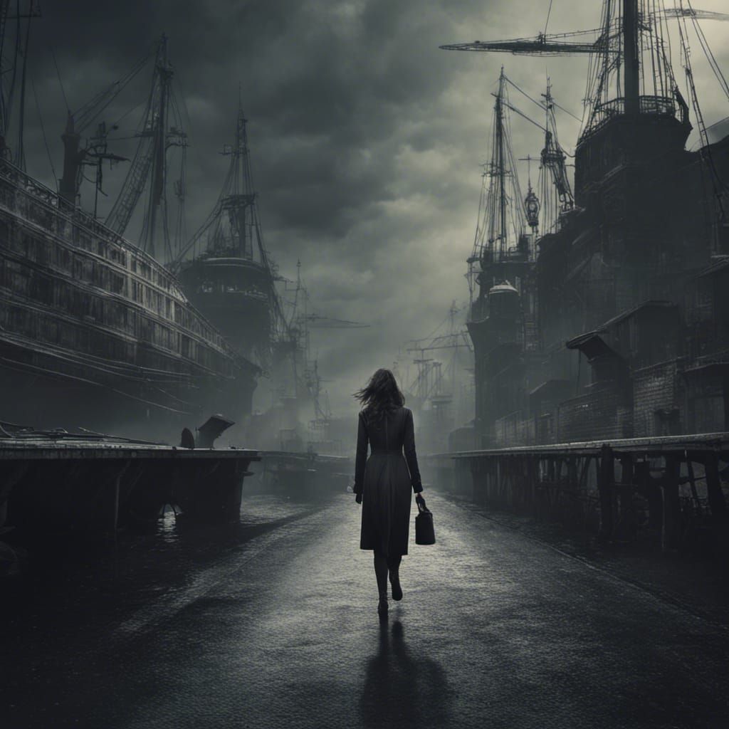 Victorian London Docks: Woman and Alien in Film Noir