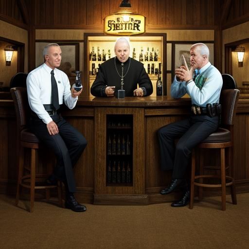 A Priest, Sheriff, and Psychic Walk Into a Bar