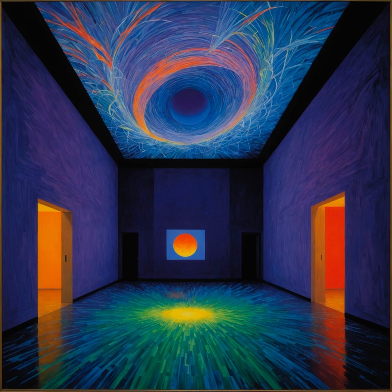 Prismatic Gateway to Midnight Revelry