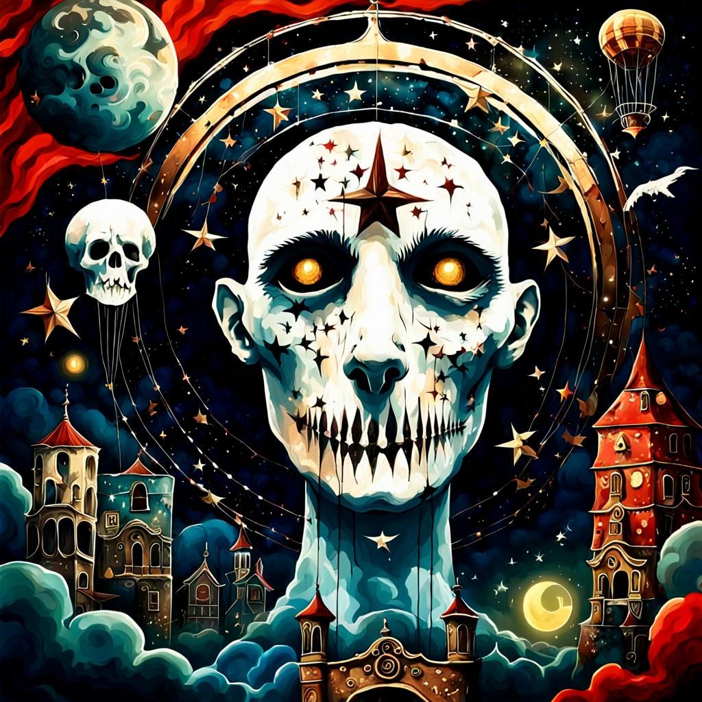 Surreal Dark Night Sky Transformation