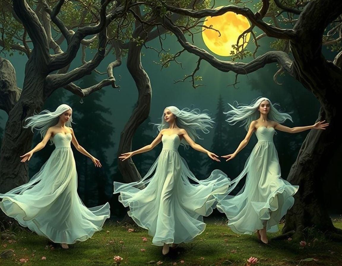 Samodivi Dance: A Pixar-Style 3D Digital Art