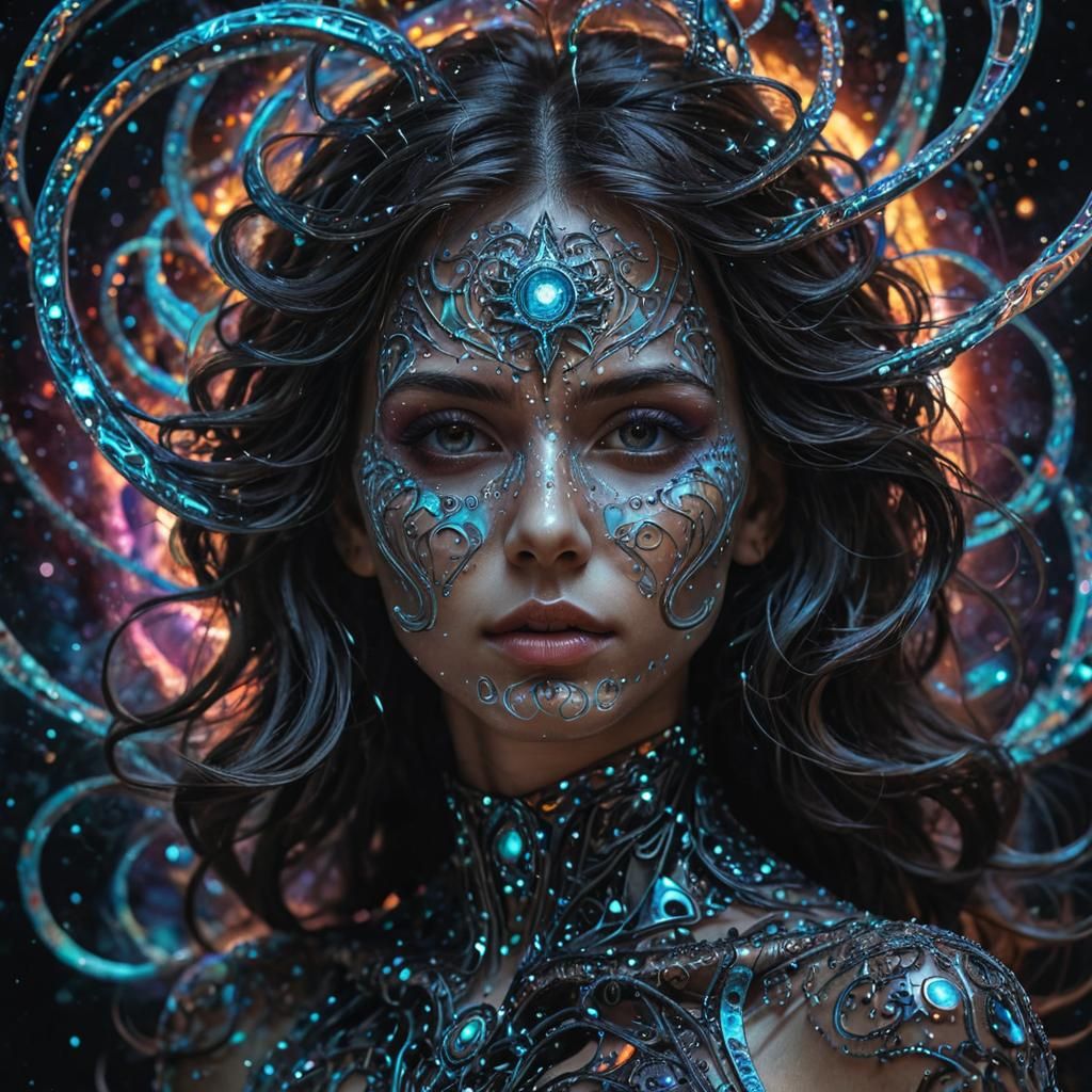 Fever Dream: A Hyperrealistic Portrait of Madness