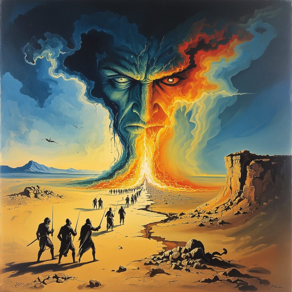 Armageddon: The Final War in Surrealist Style