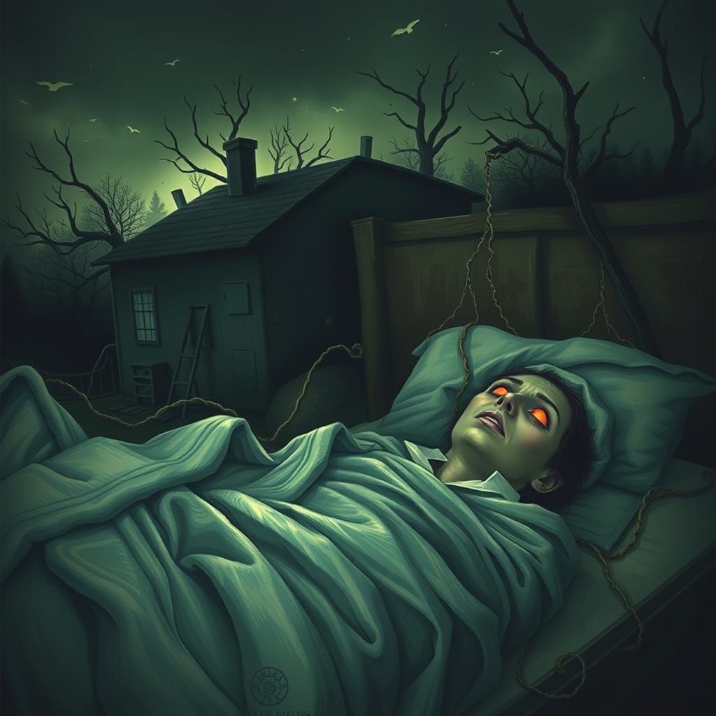 Nightmares Invade Reality: A Surreal Vision