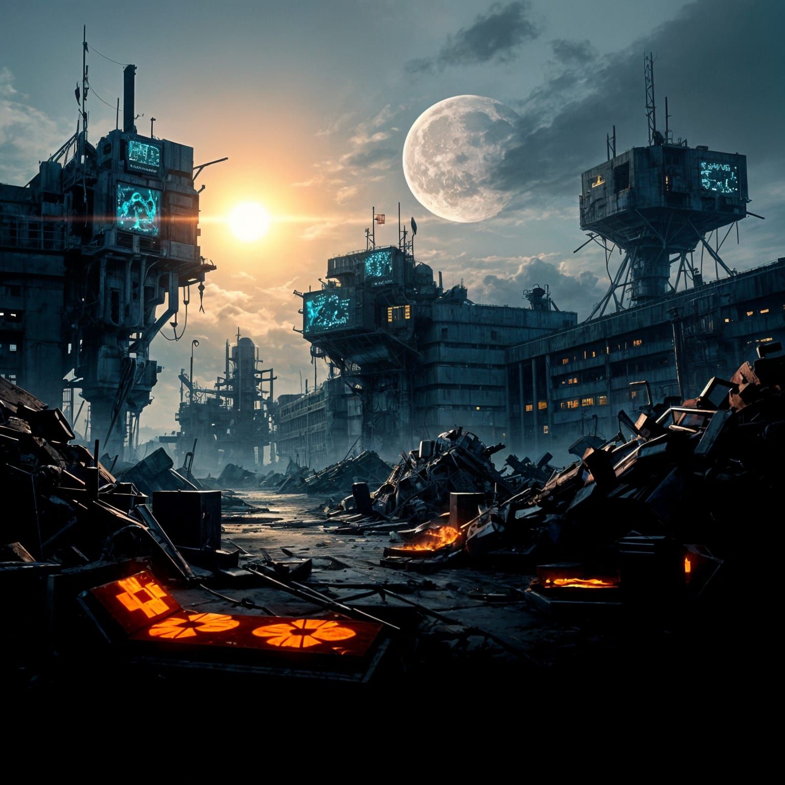 Wasteland University with Skeletal Ships