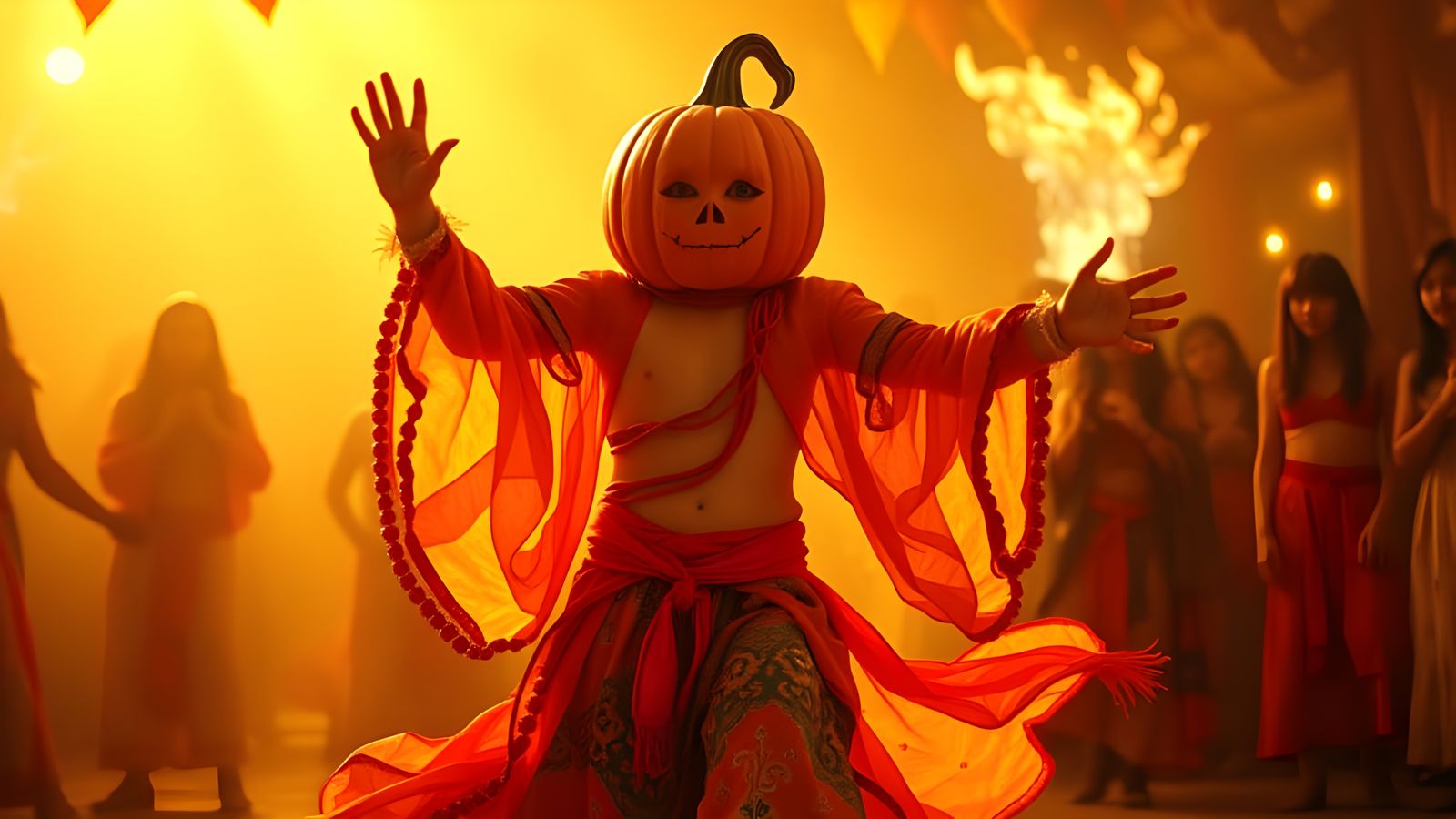 Cinematic Ritual Dance of the Young Pumpkin