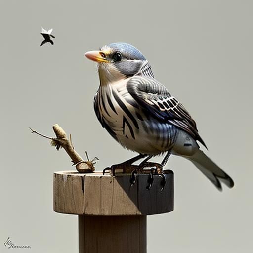 A small songbird could represent a yearning for a simpler life, while a majestic bird of prey could embody defiance.