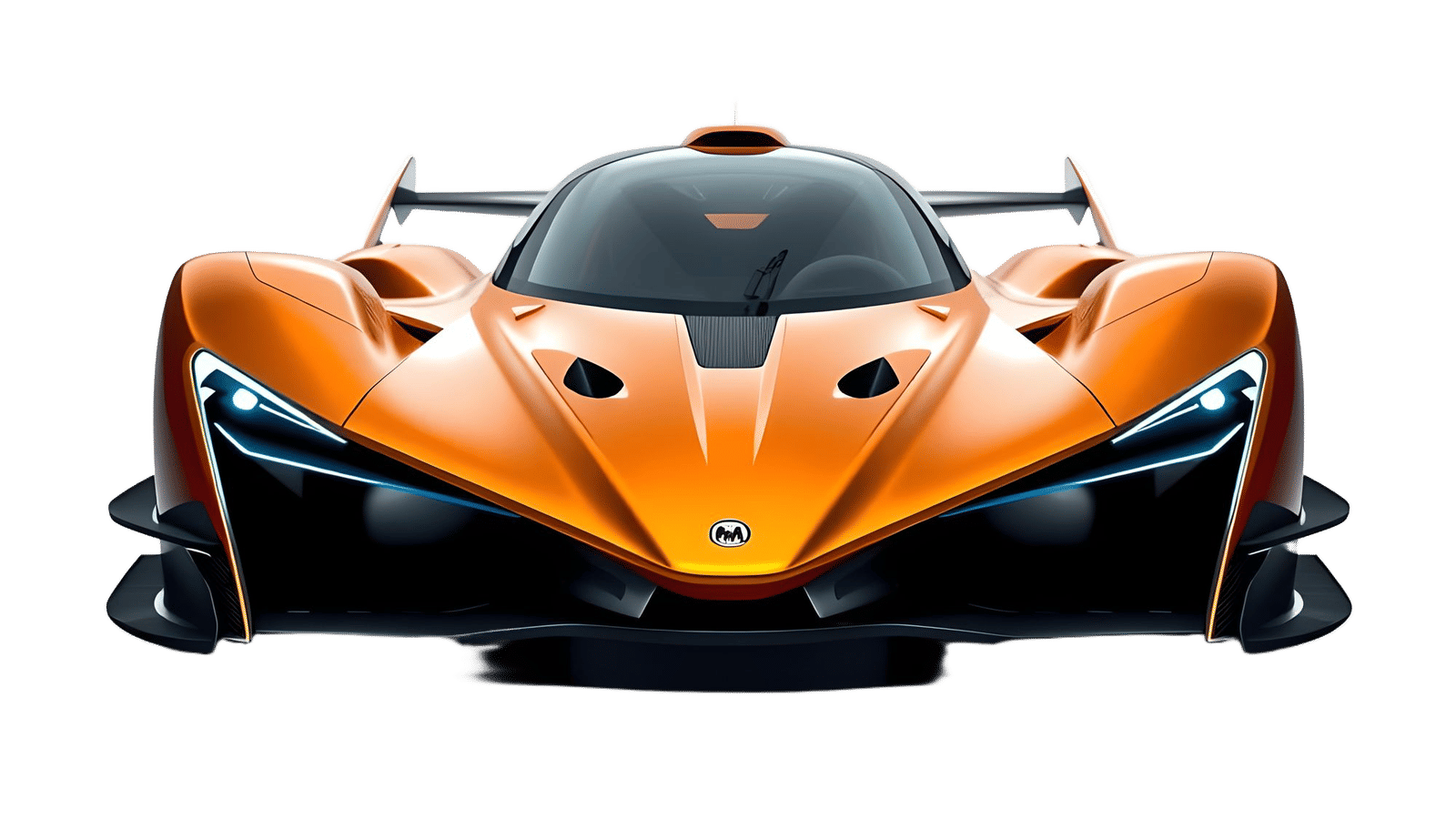 Futuristic McLaren W1 GTP Race Car: Studio Lit