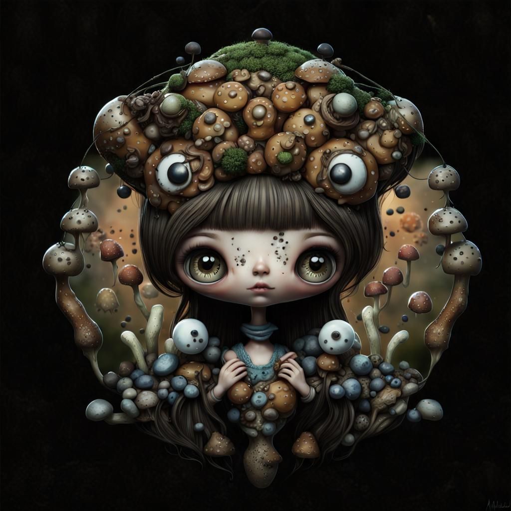 Fungi Girl 8759