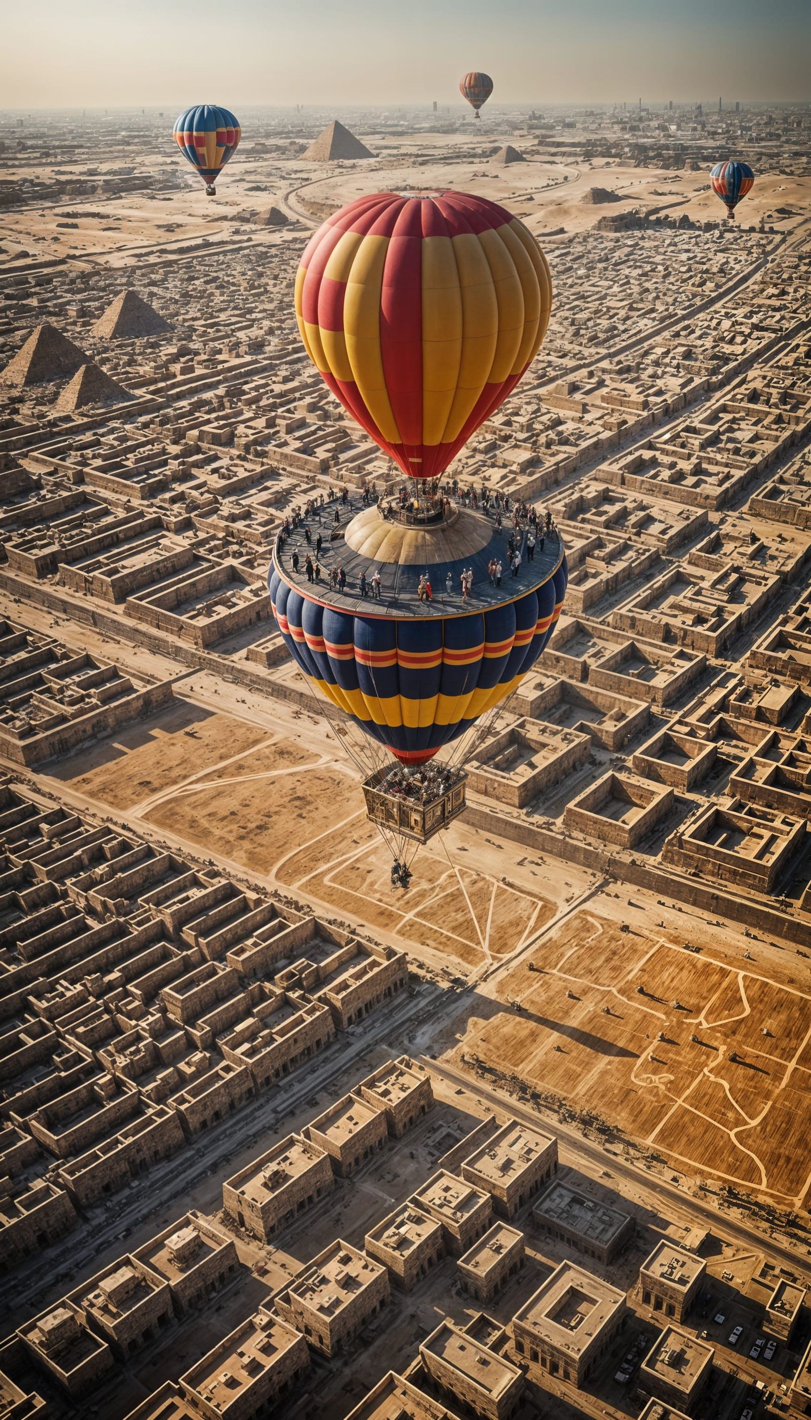 DJ Raves Over Giza in Hot Air Balloon