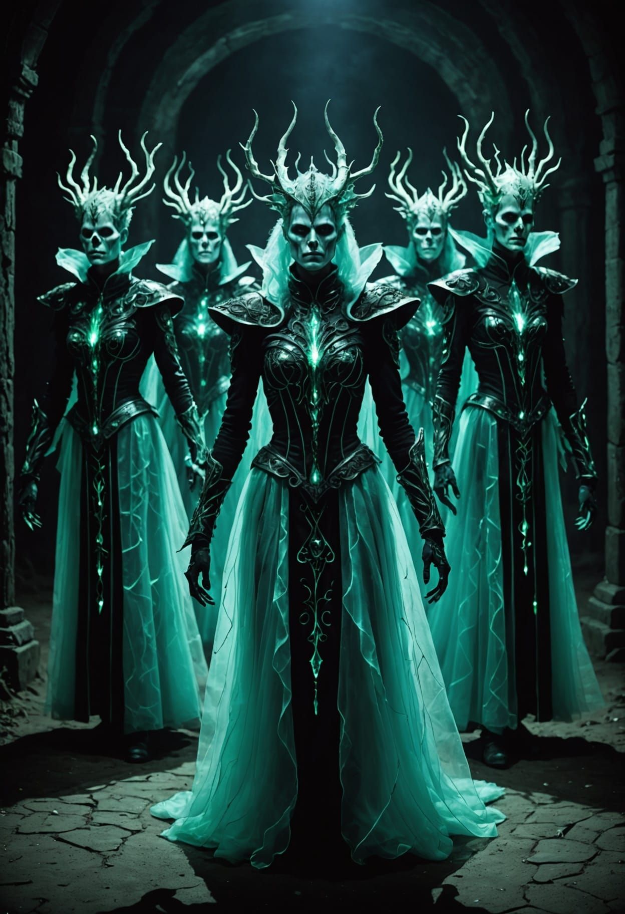 Whimsical Necromancers in Tentative Performance Art