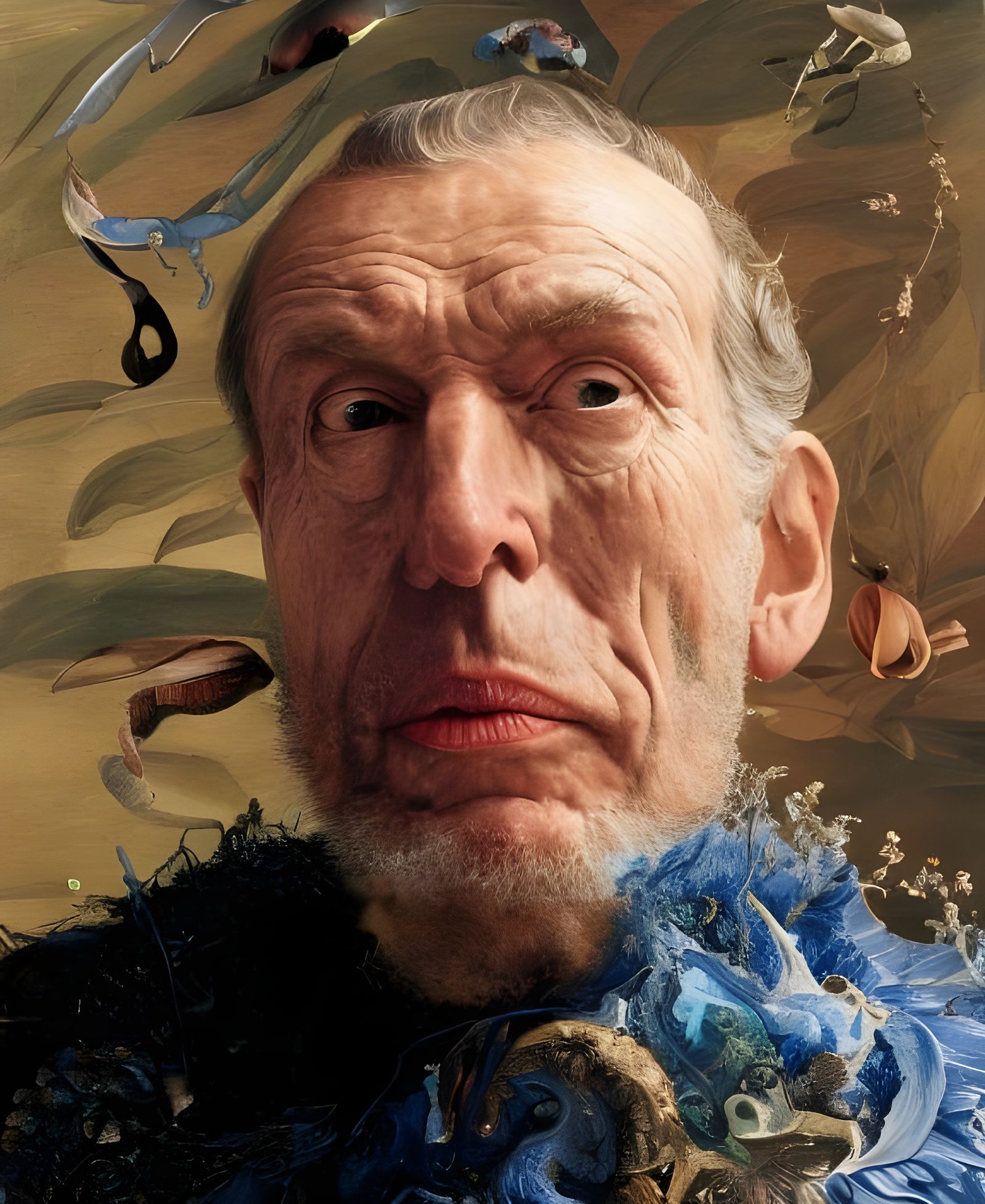 Stunning Hyperreal Painting of Mandelbulb Fractals