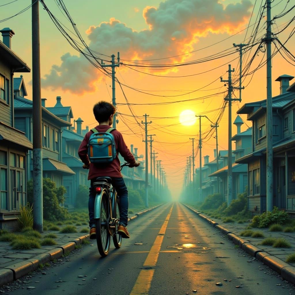 AI Generated Stranger Things in Weird World Style