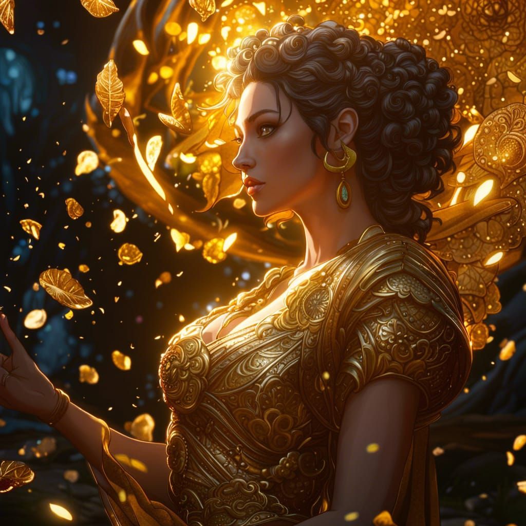 Theia - Goddess of light and vision and all things that shimmer