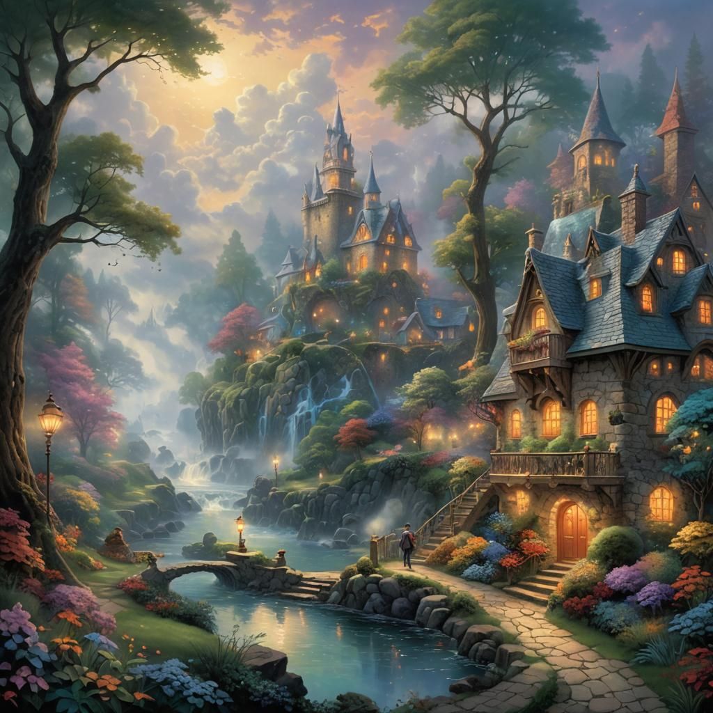 Novelist in Mysterious Magical Fantasy Land